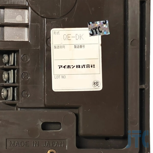 アイホン QE-DK 品名紙の写真