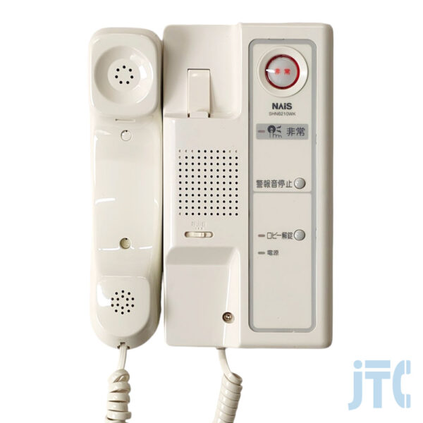 松下電工 SHN6210WK 受話器を外した写真