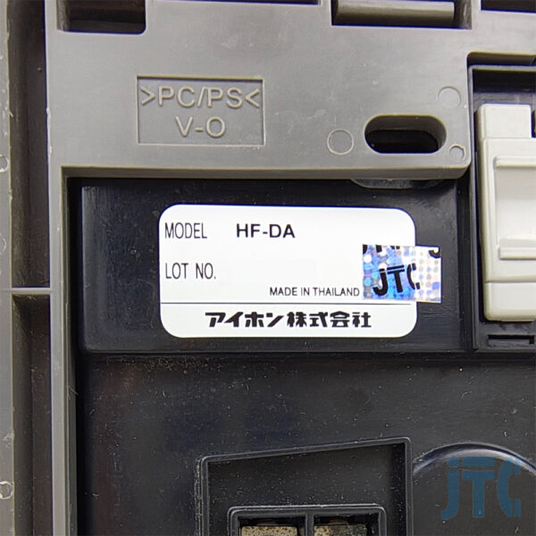 アイホン HF-DA 品名紙の写真