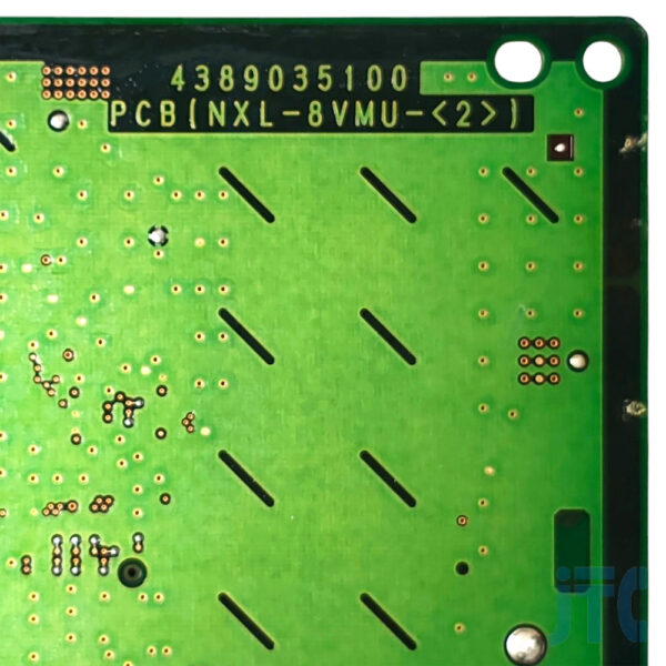 NTT NXL-8VMU-(2)(録音メモリ付) 型番プリント部分の写真