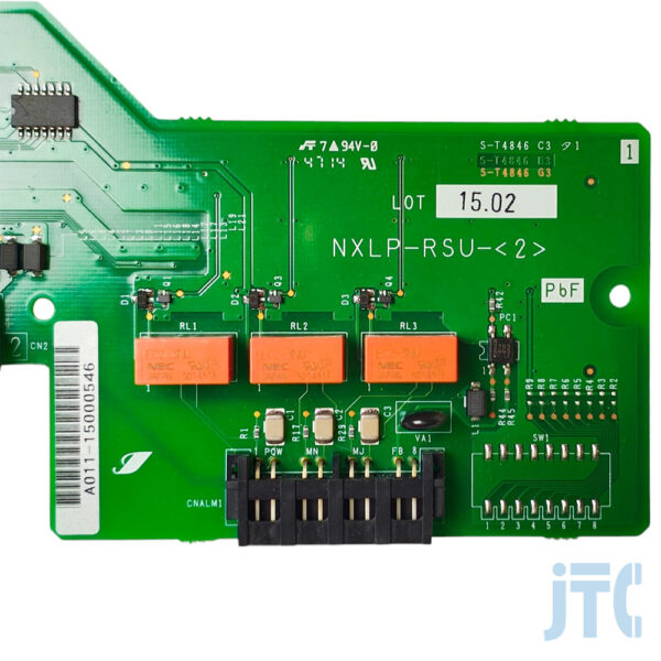 NTT NXLP-RSU-(2) 型番プリント部分の写真